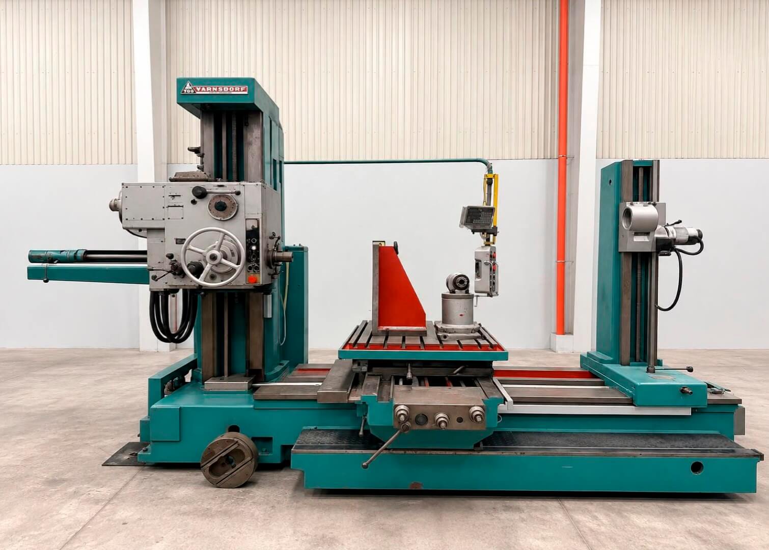 Mandrinadora TOS W9A · mesa 1,120 x 1,000 mm (Maq. 1186)